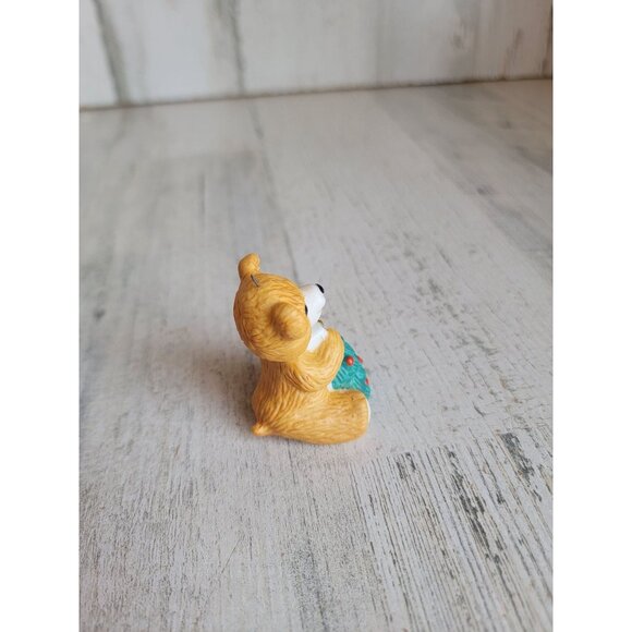 Hallmark Cinnamon Bear vintage porcelain 1990 ornament xmas - Picture 5 of 6